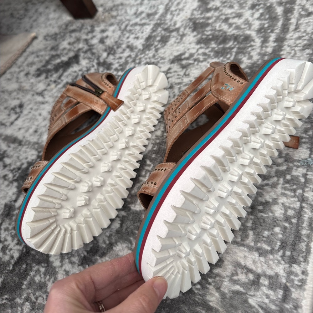 New Roan Charla Hi Oats Epica Sandals size 7 - Picture 4 of 6